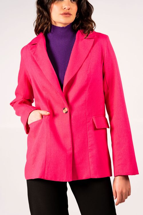 Blazer Alfaiataria Slim Eternity - Pink