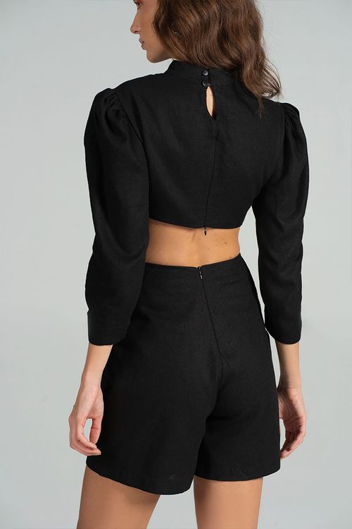 Top Cropped Passion - Preto