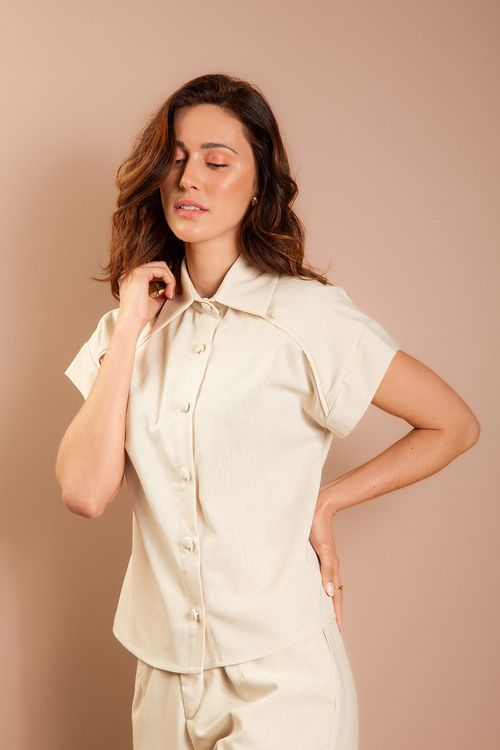 Camisa Evelyn - Natural