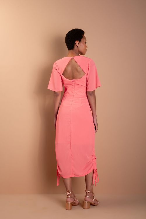 Vestido Clarah - Rosa