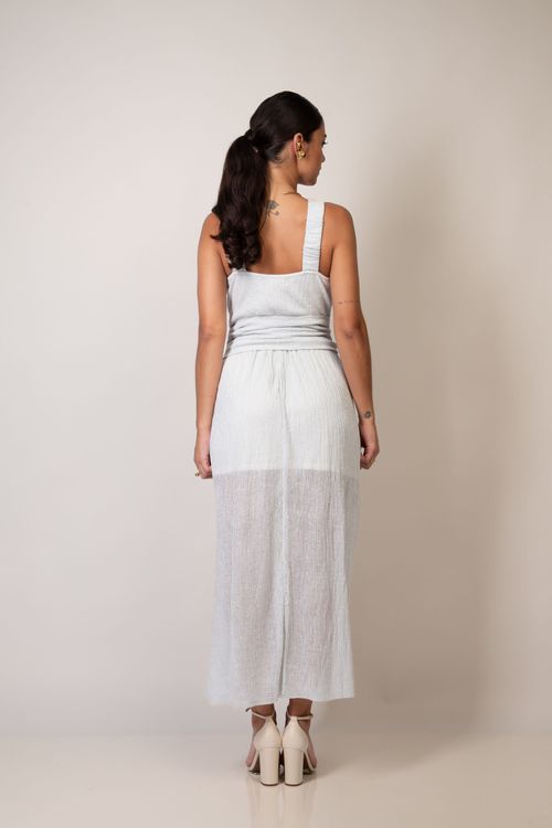 Vestido Midi Malorca - Off White